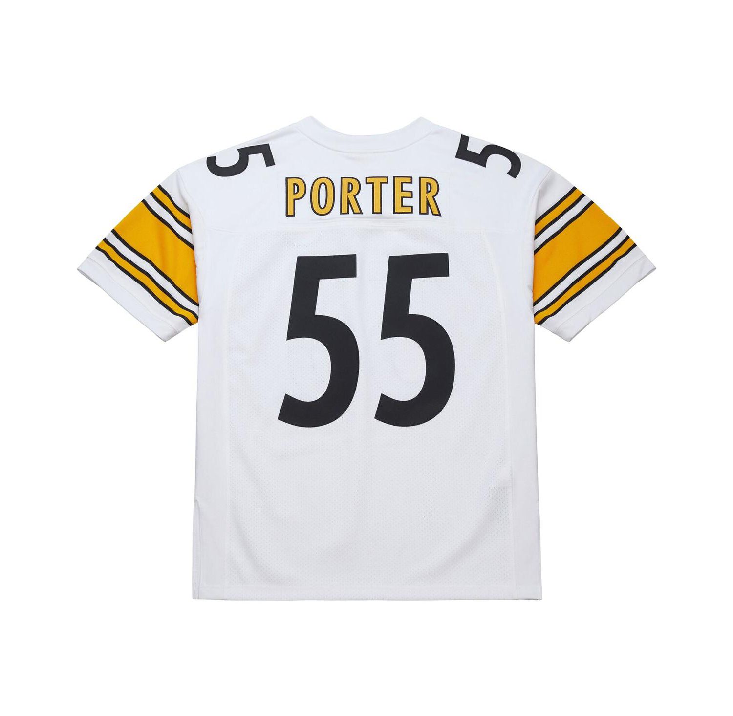 Men's Joey Porter White Pittsburgh Steelers 2005 Authentic Throwback Retired Player Jersey