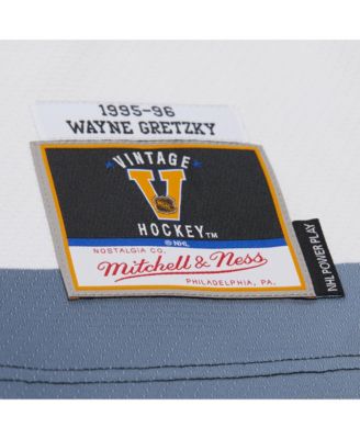 Men's&nbsp;Wayne Gretzky White Los Angeles Kings 1995-96 Power Play Jersey