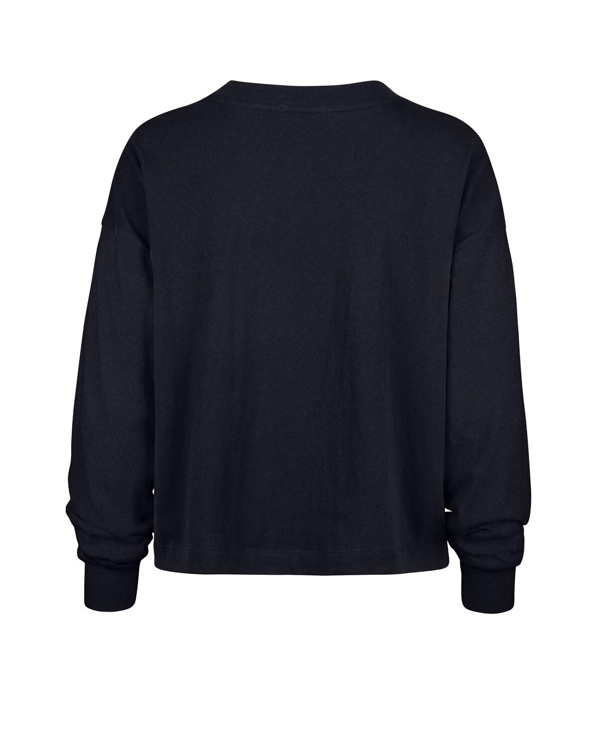 47 Brand Women's Navy New England Patriots Muse Sydney Long Sleeve T-shirt In Blue