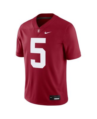 Men's Christian McCaffrey 5 Cardinal Stanford Cardinal Alumni Player Game Jersey