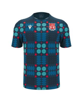 Men's Blue Wrexham Warm-Up Jersey