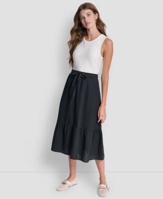 Women's A-Line Pull-On Skirt