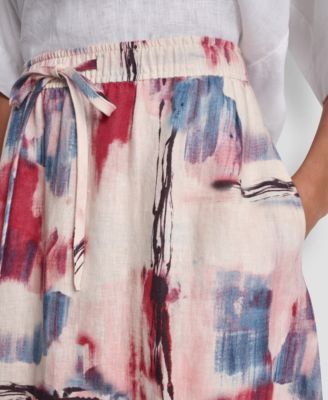 Women's Printed A-Line Pull-On Skirt