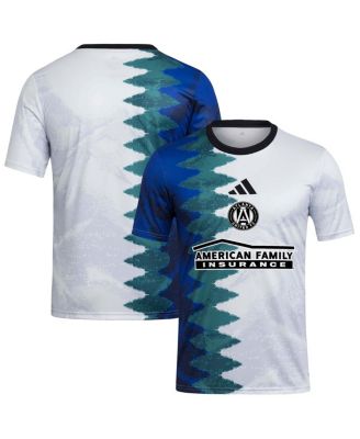 adidas - Men's White Atlanta United FC 2025 Gaming AEROREADY Pre-Match Jersey