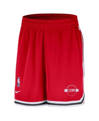 Men's Red Chicago Bulls Authentic Practice DNA Woven Performance Shorts