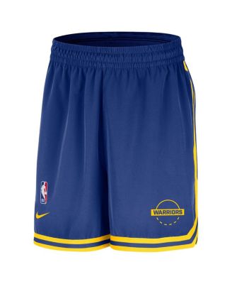 Men's Royal Golden State Warriors Authentic Practice DNA Woven Performance Shorts