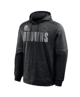 Men's Black Cleveland Browns Chip Shot Pullover Hoodie