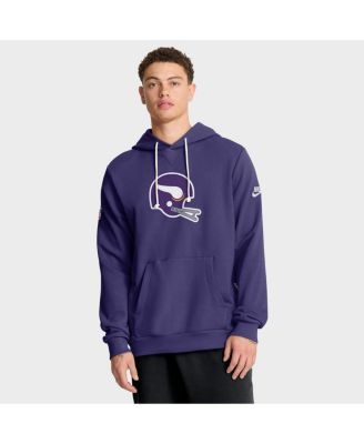 Nike - Men's Purple Minnesota Vikings Sideline Standard Issue Alt 2 Dri-FIT Hoodie