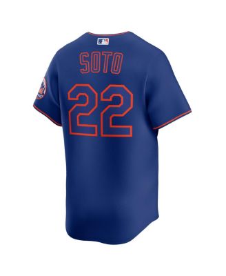 Men's Juan Soto Royal New York Mets Alternate Limited Player Jersey