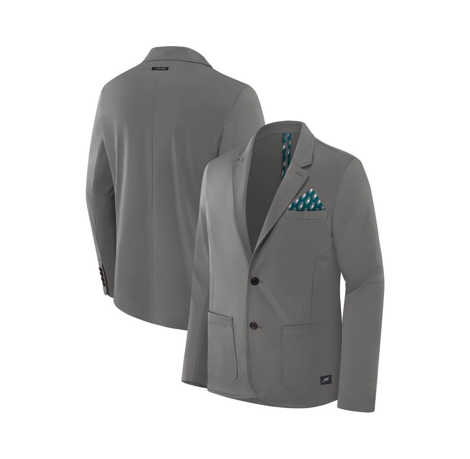Men's Graphite Philadelphia Eagles Man-In-Motion Blazer
