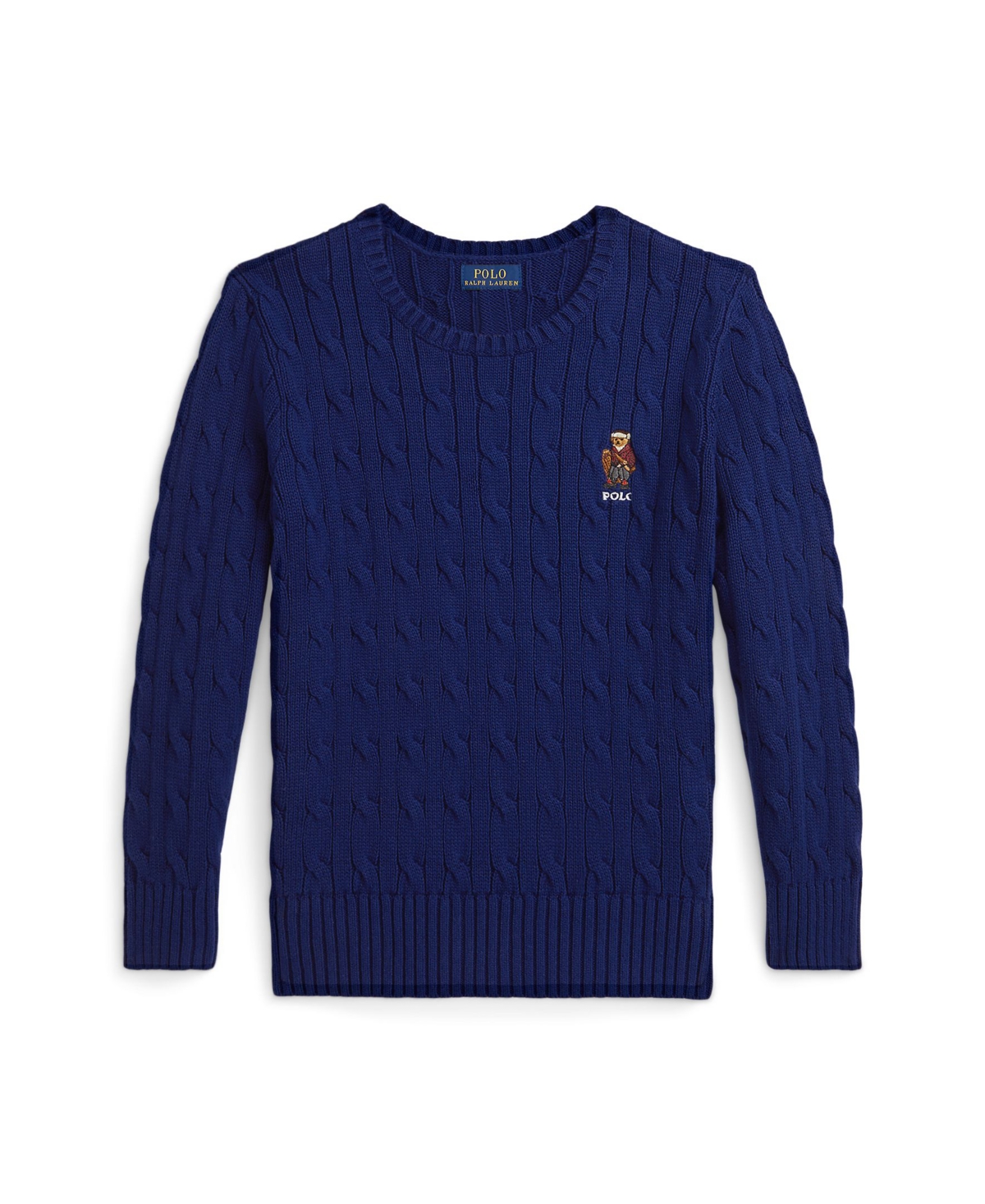 Polo Ralph Lauren Boys Toddler 2-7 Cable-Knit Sweater