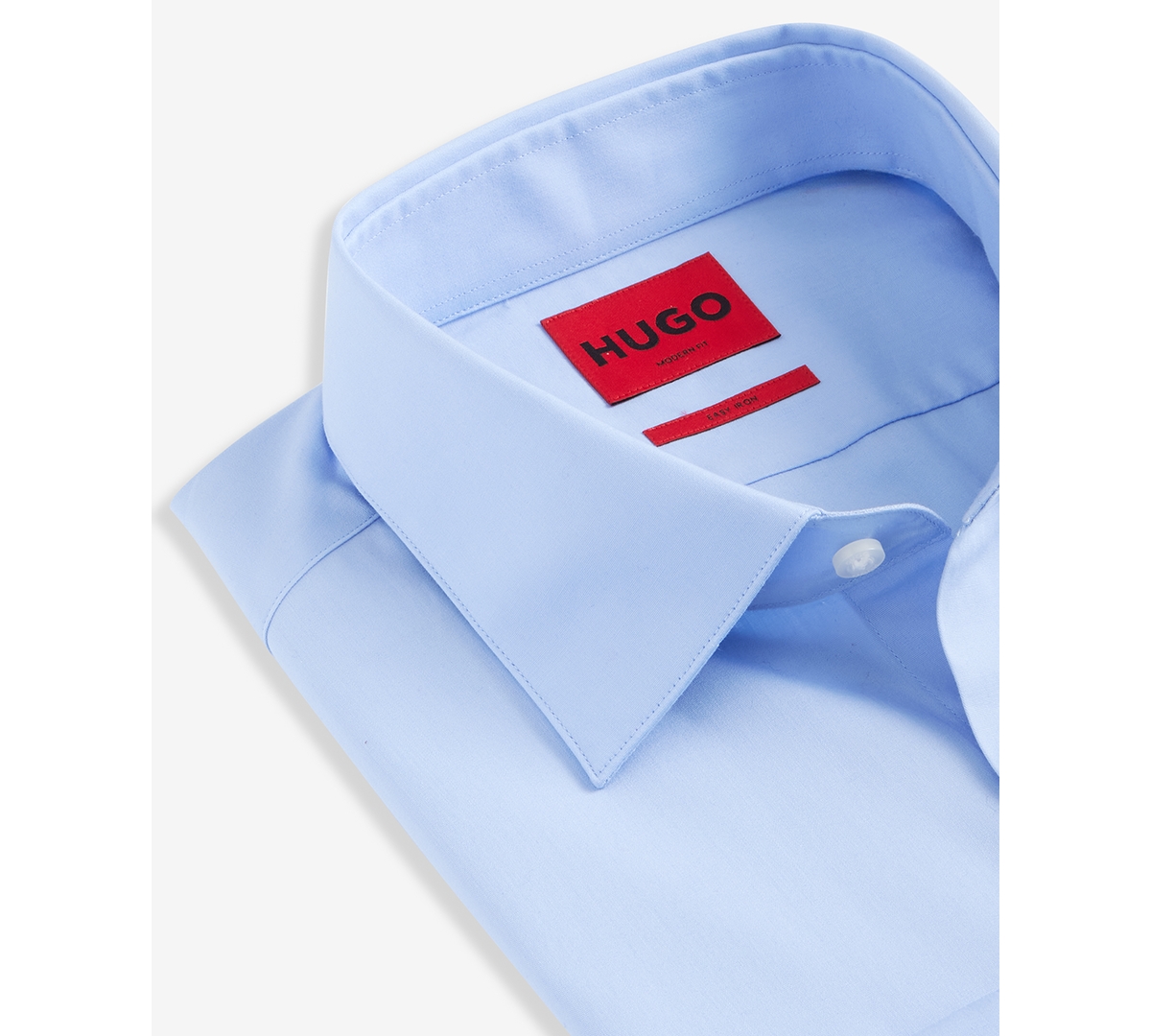 Hugo Boss Men's Valerio Long Sleeve Button-front Geo Print Shirt In Blue
