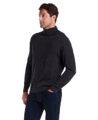 Men's Cotton Cashmere Turtle Neck Sweater
