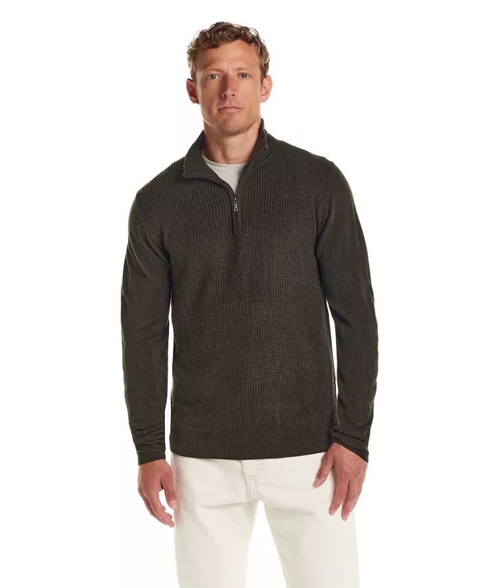 Men's Textured Quarter-Zip Sweater - thumbnail 5