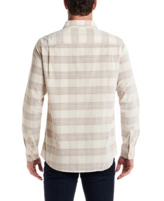 Men's Plaid Corduroy Shirt