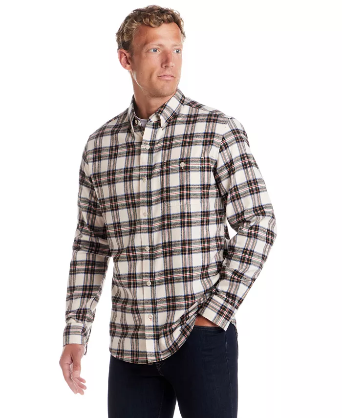 Men's Plaid Flannel Shirt - thumbnail 4