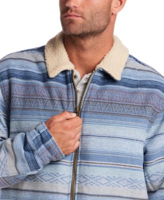 Men's Berber Lined Zip Front Rancher Jacket