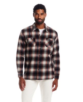 Weatherproof Vintage - Men's Plaid Long Sleeve Shirt Jacket