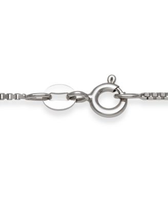 Cultured Freshwater White Drop Pearl (8-9mm) and Lab Created Sapphire Necklace in Sterling Silver