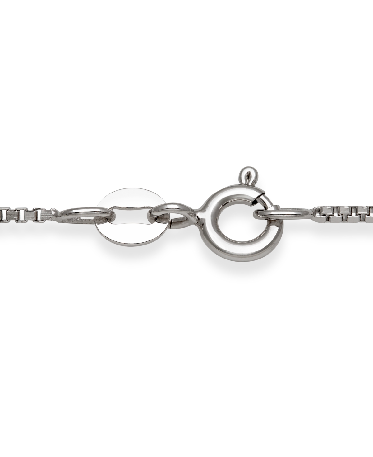 Belle De Mer Cultured Freshwater White Drop Pearl (8-9mm) And Lab Created Sapphire Necklace In Sterling Silver In White
