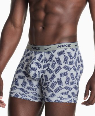 Nike Men's 3-Pack Dri-FIT Essential Cotton Stretch Boxer Briefs