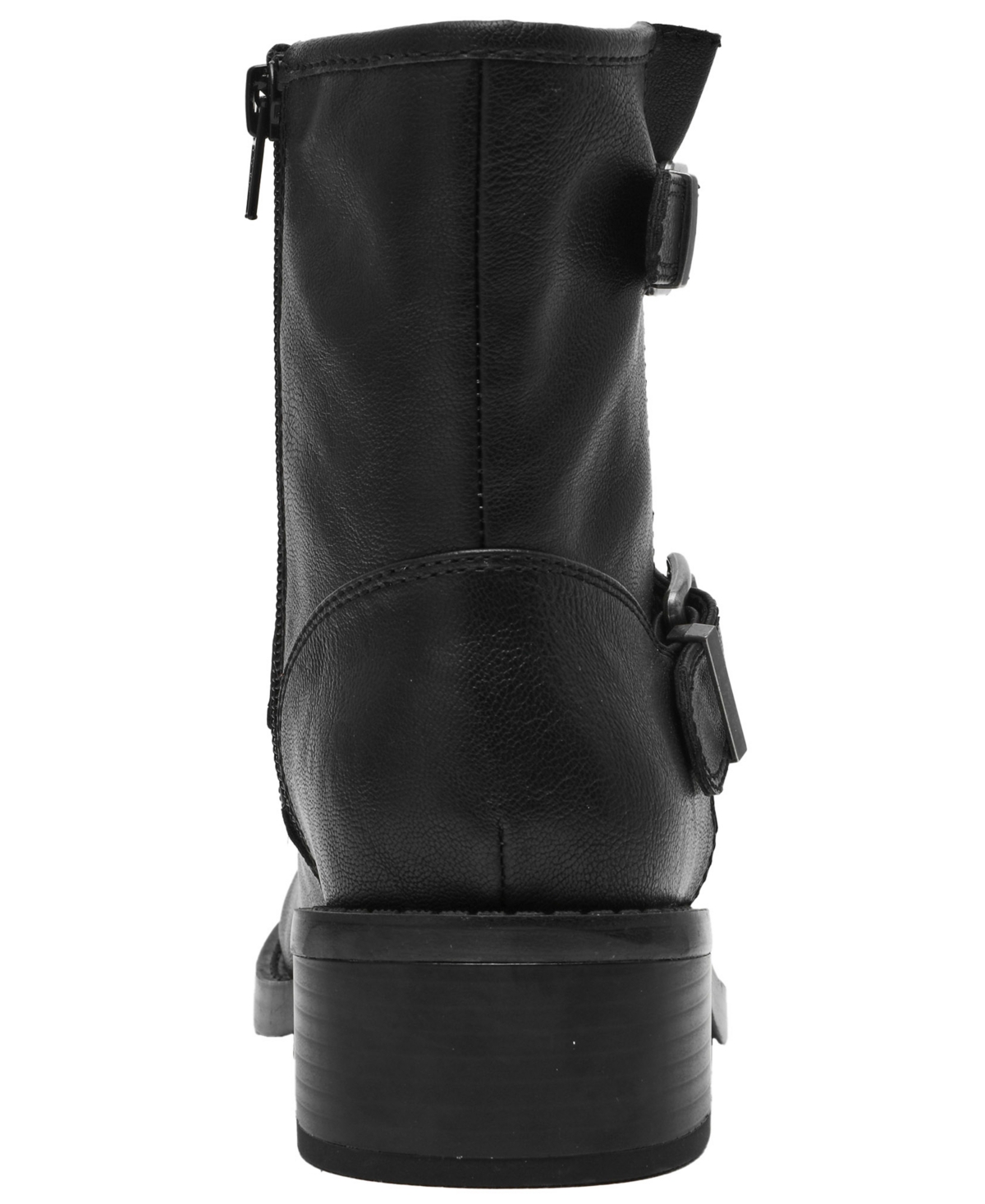 Wild Pair Women's Sablee Block Heel Moto Boots, Macy's Exclusive In Black