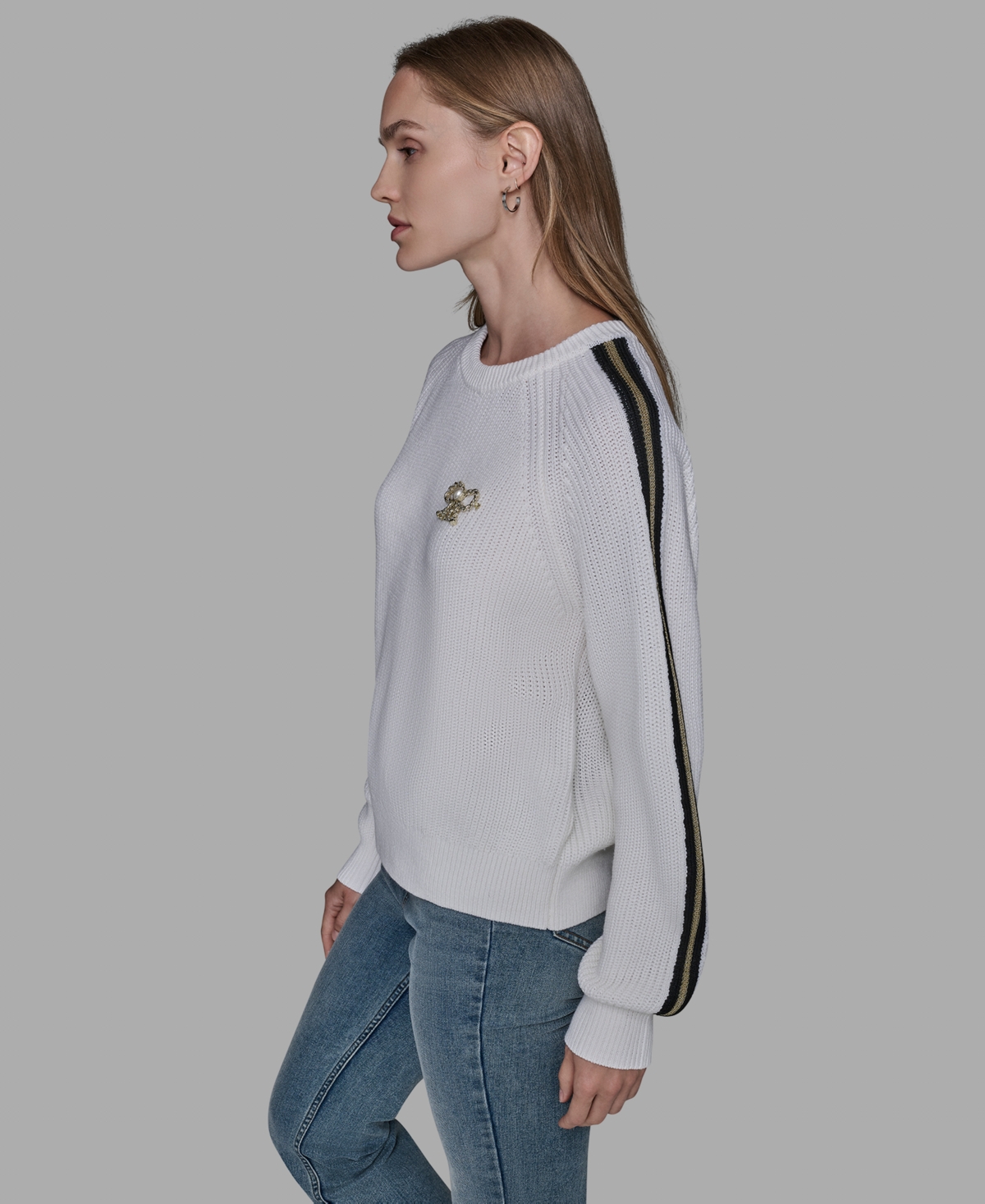 Karl Lagerfeld Paris Women's Crewneck Sweater