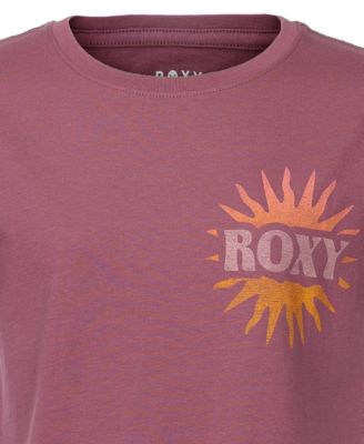 Girls' 7-16 Waves and Rays Boyfriend Crewneck T-Shirt