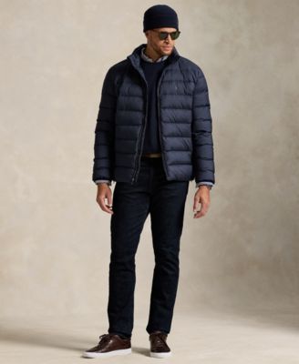 Men's Big & Tall Packable Mock Neck Jacket