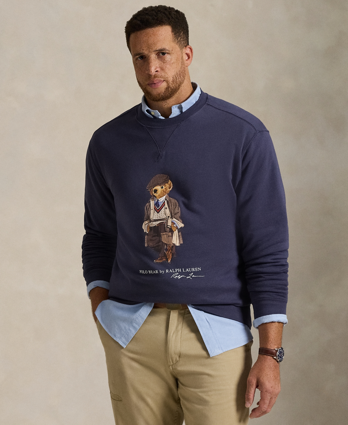 Polo Ralph Lauren Men's Big & Tall Crewneck Sweatshirt