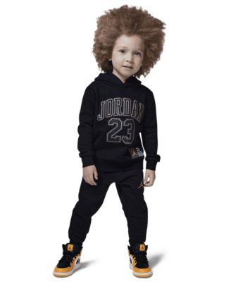 Boys Toddler 2T-4T 2-Piece Jersey Pack Pullover Hoodie and Jogger Pants Set