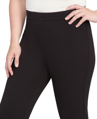 Petite Jet Setter Crepe Pull-On Pants