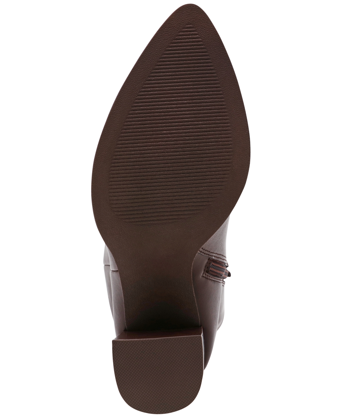 Dv Dolce Vita Women's Bardonny Wide-calf Tall Block Heel Dress Boots In Brown