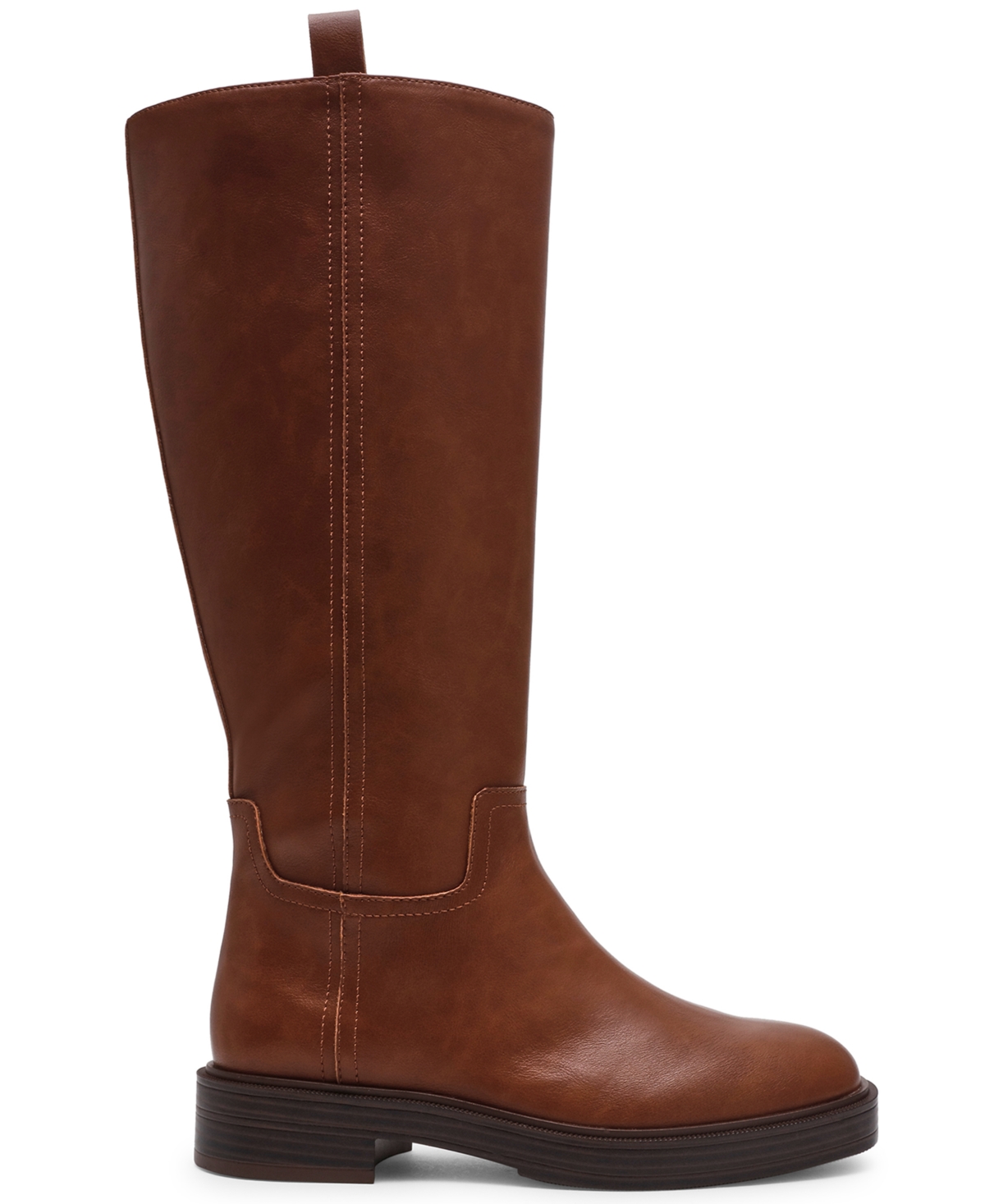Dv Dolce Vita Women's Jernie Full Zip Riding Tall Boots In Brown