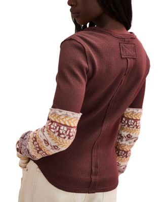 Women's All In Cuff Long-Sleeve Top