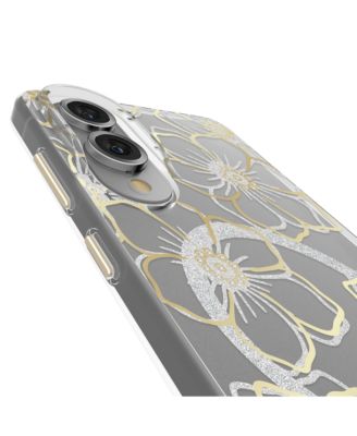 Floral Gems Case with Magnet for Samsung Galaxy S25 Edge