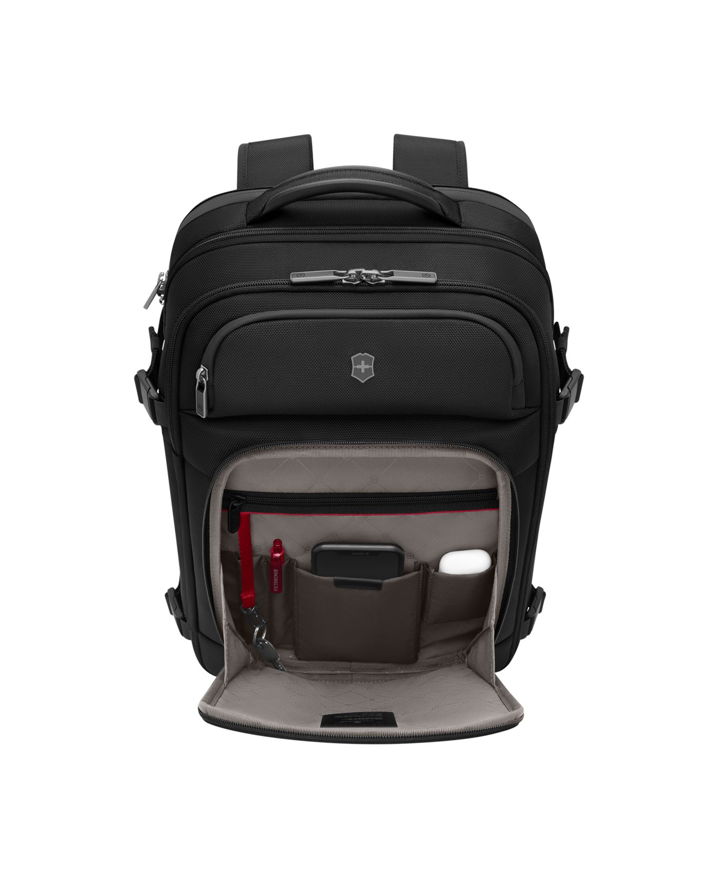 Дорожная сумка для ручной клади Victorinox Werks Traveler 7.0, цвет: Чёрный — фото 7