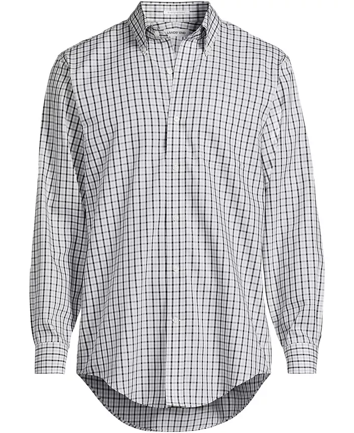 Men's No Iron Supima Cotton Pinpoint Buttondown Collar Dress Shirt - thumbnail 7