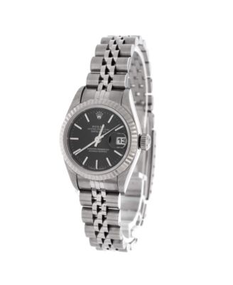 Oyster Perpetual Datejust Automatic Watch in Stainless Steel and White Gold 26mm
