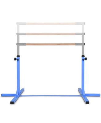 Adjustable Gymnastics Horizontal Bar for Kids-Blue