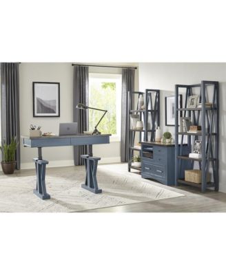 Parker House Americana Modern - Denim Etagere Bookcase