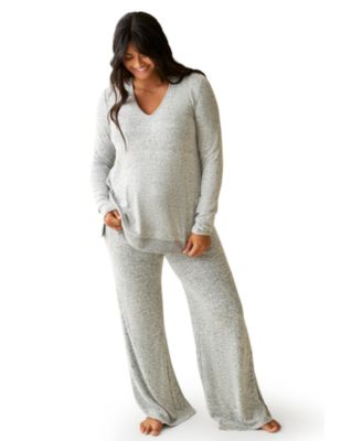 Maternity CozyKnit Nursing V-neck Top