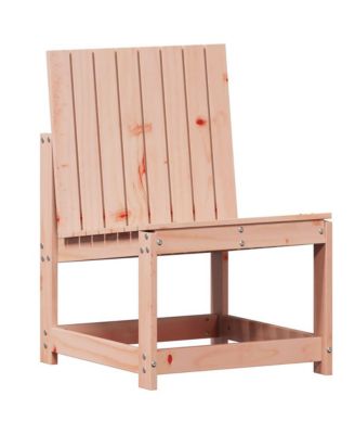 Garden Lounge Set Natural Solid Douglas Fir wood Medium Durable