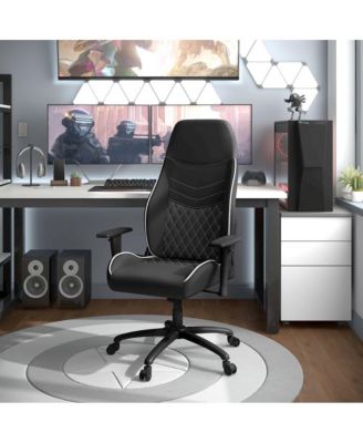 Aguil Faux Leather Adjustable Gaming Chair