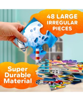 2x3 FT Giant Search and Find Above & Beyond Floor Puzzle for Kids Ages 4-8