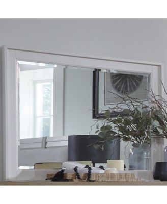 Parker House Americana Modern Bedroom Beveled Landscape Mirror