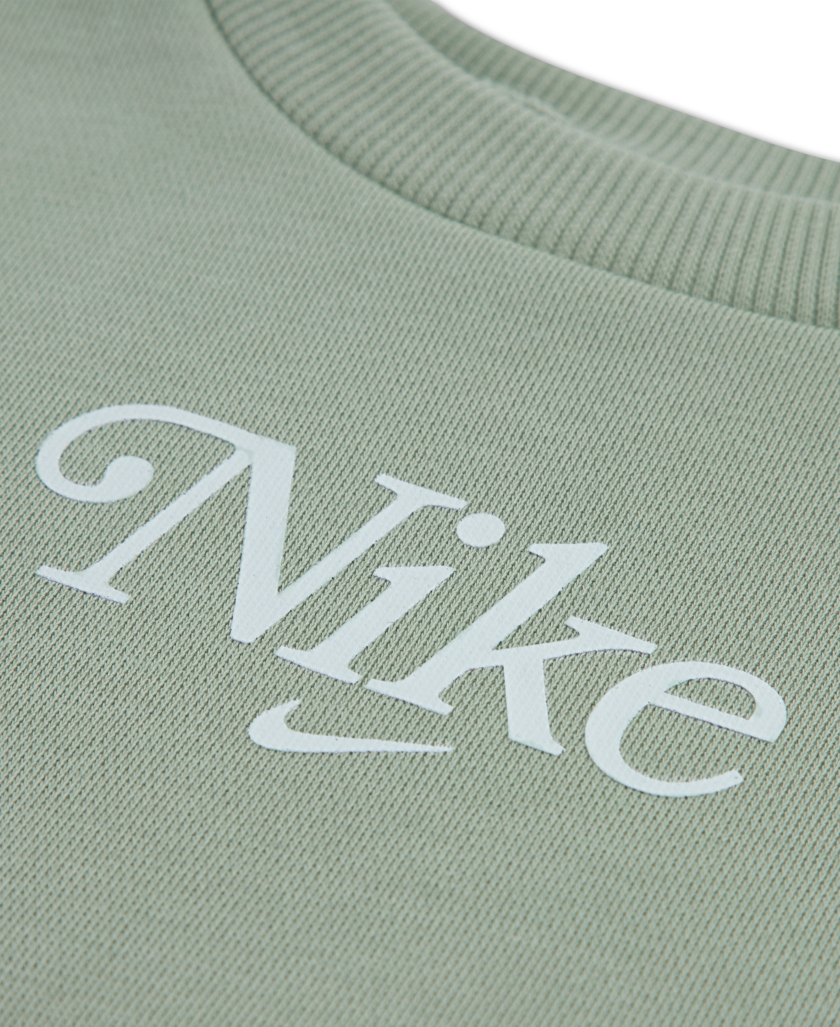 Nike Girls 2t-6x 2-piece Solid Crewneck Top And Leggings Set In Green