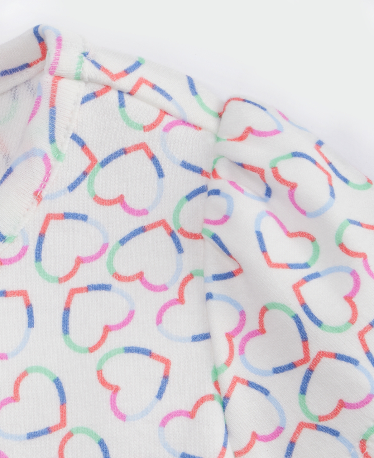 First Impressions Baby Girls Linear Hearts Printed Dress, Macy's Exclusive