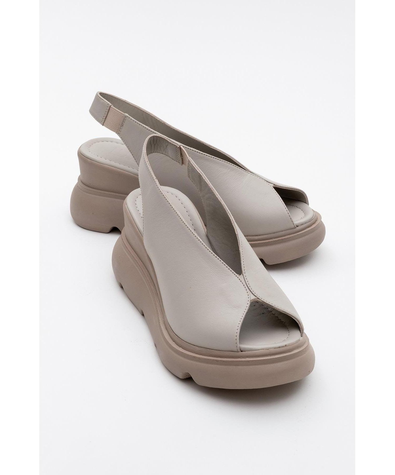 Sam Leather Platform Sandal (Women)