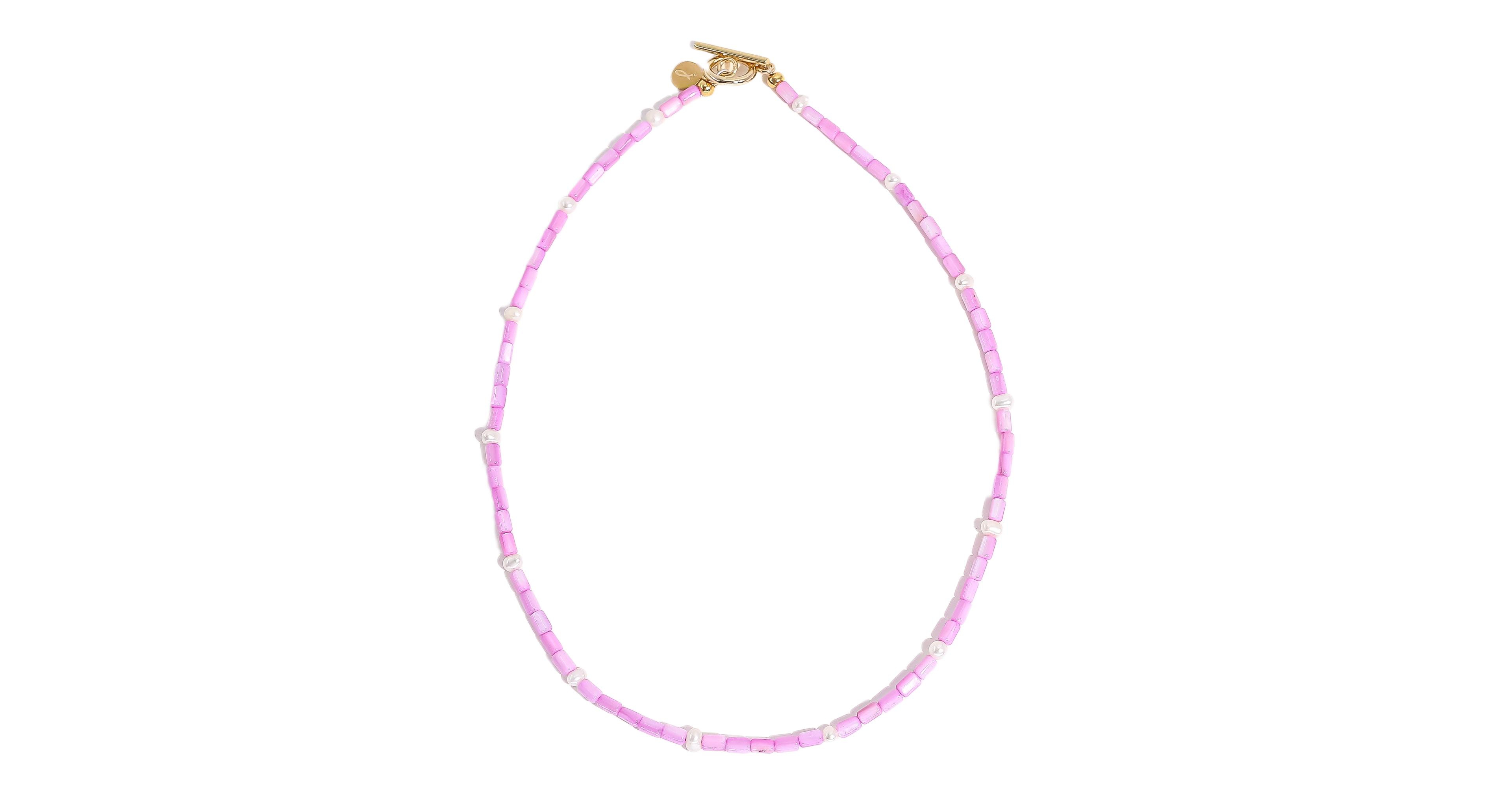 Limited Lusia Necklace - Hot Pink